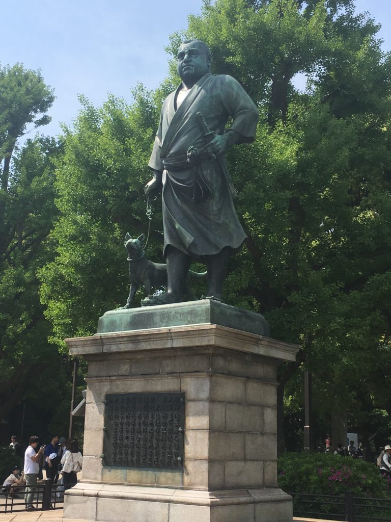 上野公園西郷隆盛像