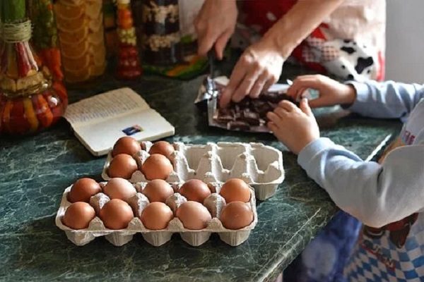 病み上りの子供と遊ぶ・料理