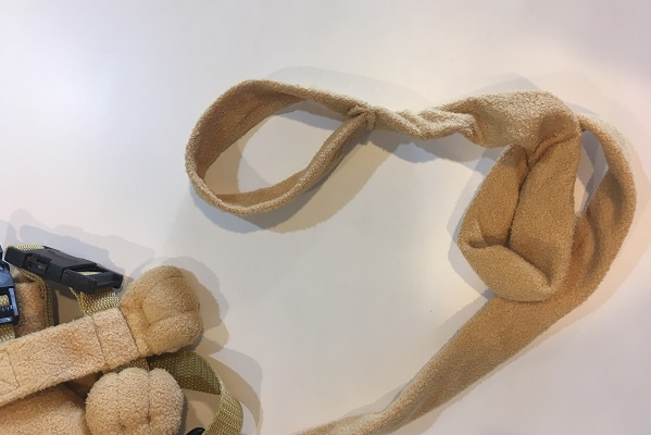 ぬいぐるみ型子供用ハーネス・持ち手部分