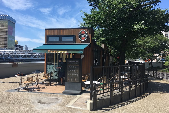 浅草隅田公園・タリーズコーヒー