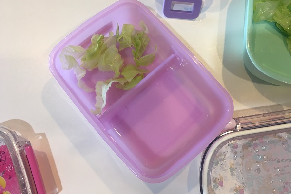 4歳児がつくるお弁当・野菜